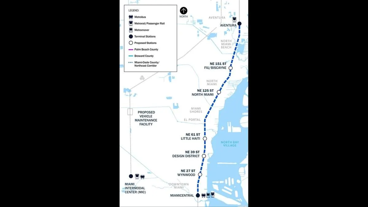 Brightline’s plan for commuter rail faces friction from Miami-Dade’s mayor